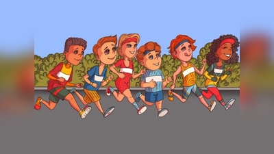Puzzle: धावणारी मुलं तर सर्वांनाच दिसतायेत, हुशार असाल तर लपलेला टेडीबेयर शोधून दाखवा