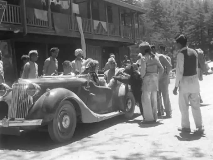 Pandit Neheru Rolls Royce Silver car