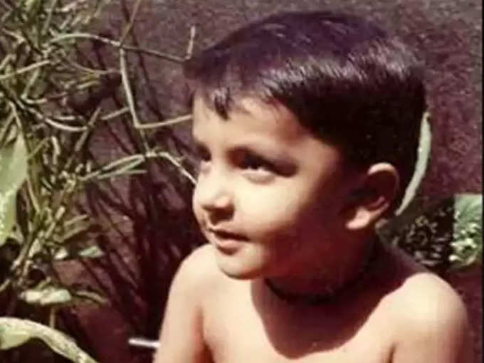 ranveer singh childhood photo