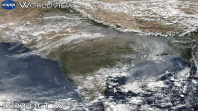 Smog Pollution: दिल्ली ही नहीं पाकिस्तान से बंगाल तक फैला है जहरीला स्मॉग, देखिए नासा के सैटलाइट में क्या दिखा