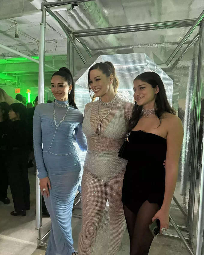 Ananya Panday with Kim Kardashian