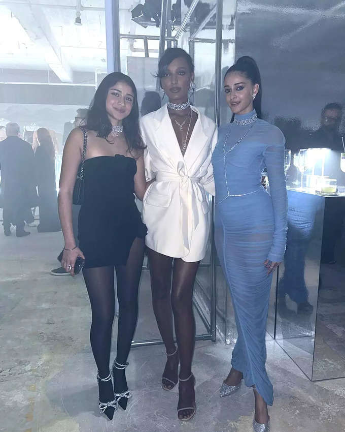 Ananya Panday with Kim Kardashian