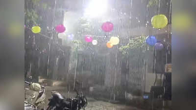 ठाण्यासह कल्याण-डोंबिवली, अंबरनाथमध्ये मुसळधार पाऊस, रस्त्यावरील विक्रेत्यांचे मोठे नुकसान