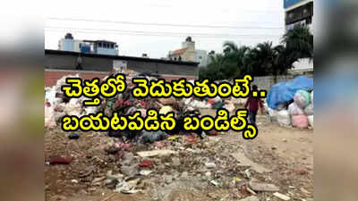 Bengaluru: చెత్తకుప్పలో రూ.25 కోట్లు.. నోట్ల కట్టలు చూసి షాకైన చెత్త ఏరుకునే వ్యక్తి