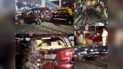 6 गाड़ियों को टक्कर मारकर पलटी कार, 3 की मौत, 9 घायल, मुंबई के बांद्रा-वर्ली सी लिंक टोल प्लाजा पर बड़ा हादसा