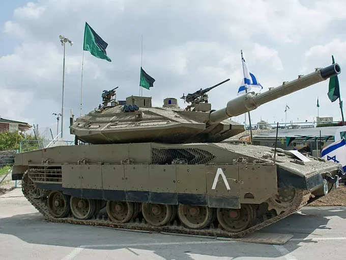 इजरायल के पास कितने मर्कवा टैंक
