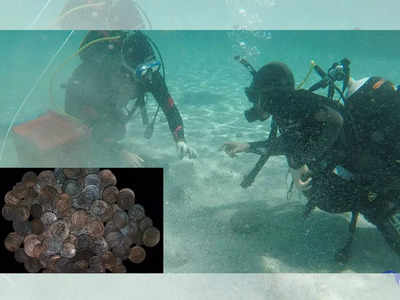 समुद्राच्या पोटात सापडला खजिना; तब्बल ५० हजार प्राचीन नाणी हाती लागली, शास्त्रज्ञ चकित