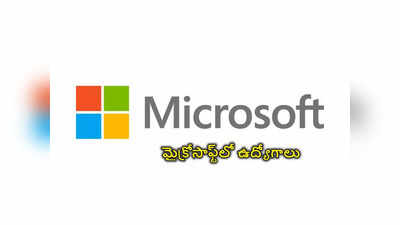Microsoft: డిగ్రీ, పీజీ అర్హతతో మైక్రోసాఫ్ట్‌లో ఉద్యోగాలు.. అప్లికేషన్‌ లింక్‌ ఇదే