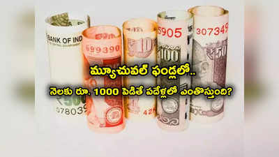 Mutual Funds లో నెలకు రూ. 1000 పెట్టుబడి పెడితే పదేళ్లలో ఎంతొస్తుందంటే?