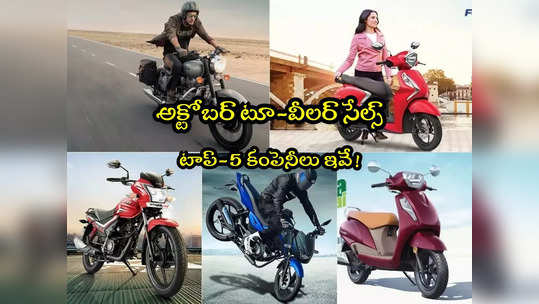 Two Wheeler Sales: ఆ బైక్స్‌నే మోజు పడి కొంటున్నారు! టాప్-5 కంపెనీలు ఇవే! 