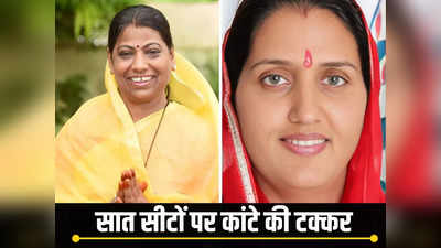राजस्थान में इन 7 विधानसभा सीटों पर महिला प्रत्याशियों में है सीधी टक्कर, जानिए इनके बारे में