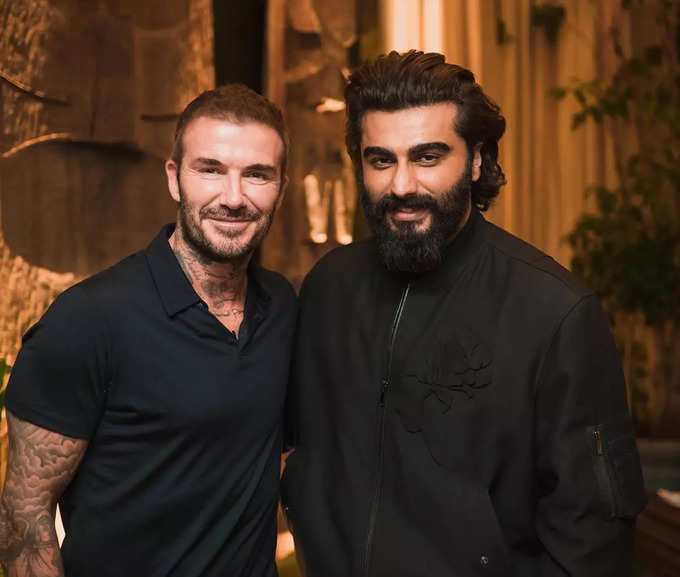 Malaika Arora shares photos with David Beckham