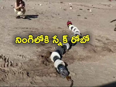 NASA: నింగిలోకి స్నేక్ రోబోను పంపించనున్న నాసా.. భారతీయుడిదే కీలక పాత్ర!