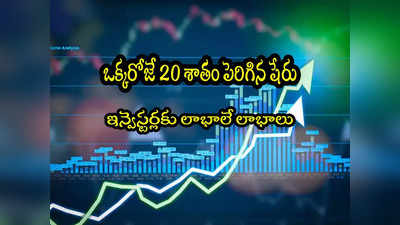 Penny Stocks:  20 శాతం పెరిగిన షేరు ఇదే.. మరో 4 అప్పర్ సర్క్యూట్!