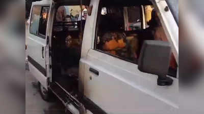 गॅस भरताना ओमनी कारचा स्फोट,  दर्शनासाठी निघालेले १० साईभक्त जखमी, चिमुकल्यांचाही समावेश