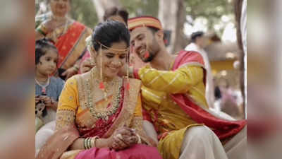 सप्तपदी , वरमाला आणि...पार पडला अमृता आणि प्रसाद यांचा विवाहसोहळा; समोर आला  व्हिडिओ