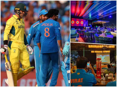 Cricket World Cup Final : रेस्तरां-पब में नीली जर्सी वालों को स्पेशल ऑफर, बड़ी स्क्रीन पर मैच,  लिया जा रहा कवर चार्ज