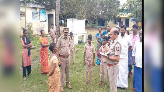 காஞ்சிபுரம் அருகே பள்ளி குடிநீர் தொட்டியில் மனிதக்கழிவு கலந்ததாக குற்றச்சாட்டு...போலீசார் தீவிர விசாரனை!