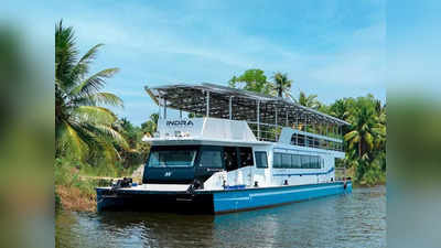 Indra Solar Cruise Boat: മണിക്കൂറിന് വെറും 300 രൂപ; കൊച്ചിയിൽനിന്ന് ക്രൂയിസ് യാത്ര, രാജ്യത്തെ ആദ്യ സോളാര്‍ ക്രൂസ് ബോട്ട് ഇന്ദ്ര ഡിസംബറിൽ നീറ്റിലിറങ്ങും