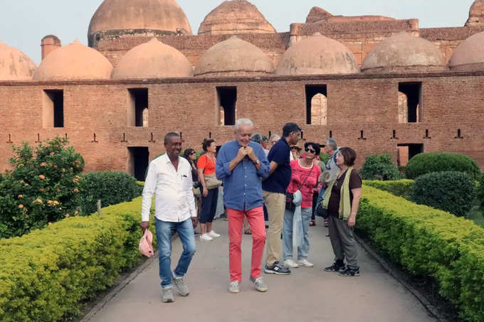 Foreign Tourist Visits Murshidabad