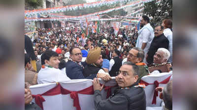 तोड़फोड़ के लिए कौन जिम्मेदार? जवाब दो, हिसाब दो रैली में दिल्ली कांग्रेस ने बीजेपी सरकार को घेरा