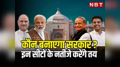 Rajasthan Vote Result: चुनाव परिणाम में किसका पलड़ा भारी रहेगा, राजस्थान में नई सरकार कौन बनाएगा, पढ़ें किन सीटों के नतीजे करेंगे तय