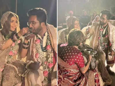 संजय लीला भंसाली की भांजी और एक्ट्रेस शर्मिन सहगल ने की शादी, दूल्हे राजा संग शेयर कीं प्यारी तस्वीरें