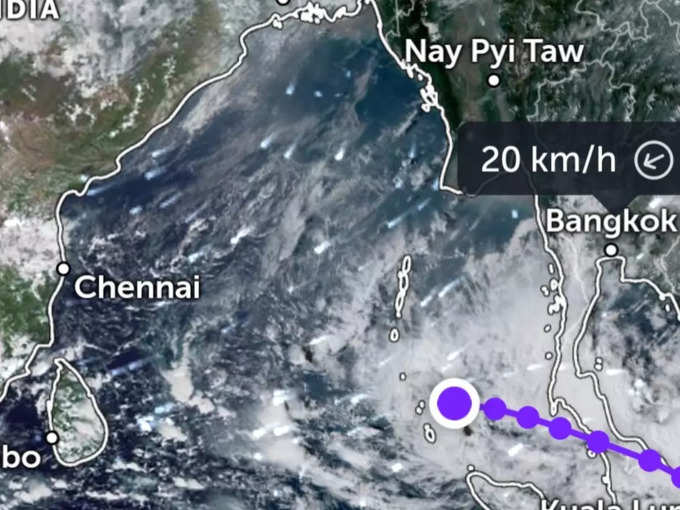 ​हामून-मिथिली के बाद अब आ रहा Cyclone Michaung