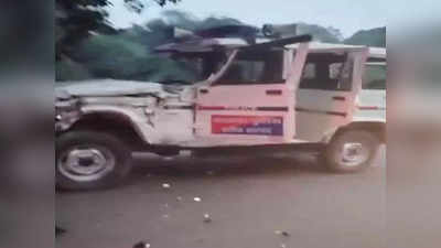 Bihar : नालंदा में पुलिस वैन से बाइक टकराई, 3 युवकों की मौत
