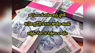 Multibagger: 6 నెలల్లో లక్షకు రూ.2 లక్షలు లాభం.. కాసులు కురిపించిన షేరు ఇదే! 