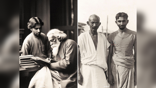 ऑरी टाईम ट्रॅव्हल करू शकतो? महात्मा गांधी रविद्रनाथ टागोर यांच्यासोबतचे फोटो सुद्धा होतायेत व्हायरल 