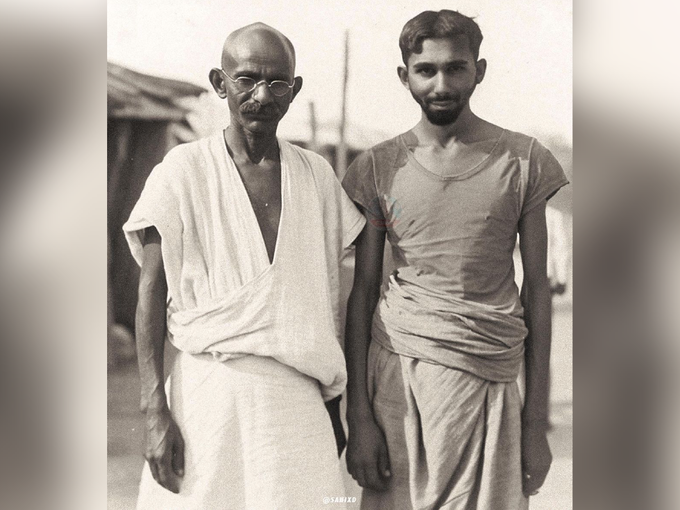 ऑरी आणि महात्मा गांधी
