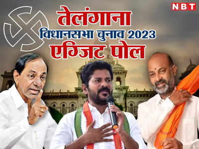 Telangana Chunav 2023 Exit Poll Live: तेलंगाना में बीआरएस को झटका, एग्जिट पोल में कांग्रेस आगे, देखें एग्जिट पोल के नतीजे