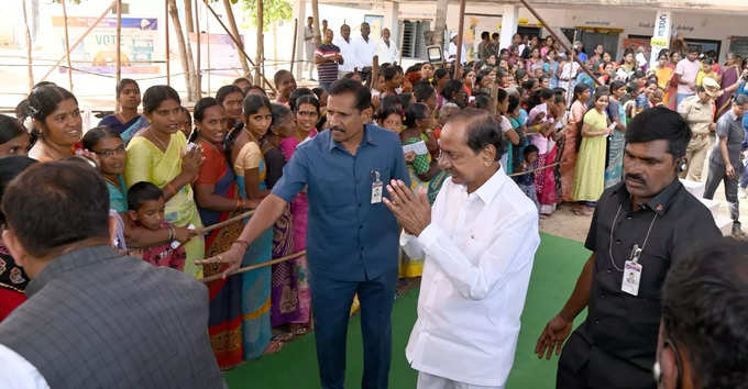 KCR At Chintamadaka