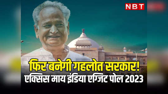 Rajasthan Axis My India Exit Poll 2023: राजस्थान में बीजेपी बहुमत से पीछे, कांग्रेस फिर से बना सकती है सरकार, पढ़ें क्या कह रहा एग्जिट पोल