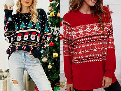 25 दिसंबर को जब आप पहनेंगी ये बेस्ट Christmas Sweaters, तो निखरकर दिखेगी आपकी खूबसूरत और स्टाइलिश अदा