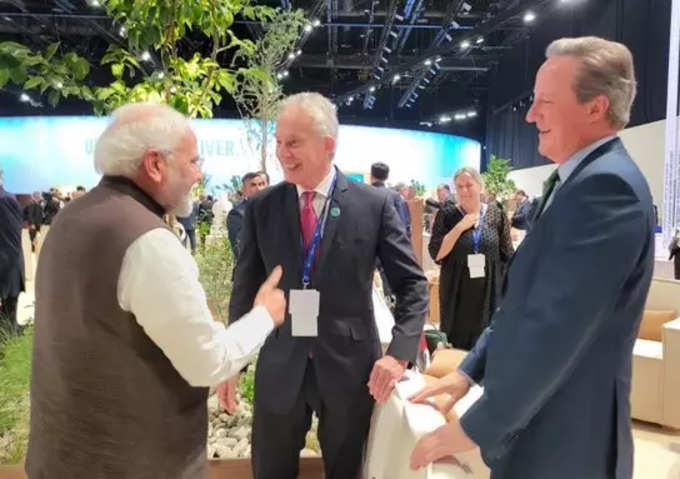 ब्रिटेन के दो पूर्व प्रधानमंत्रियों के साथ की मुलाकात