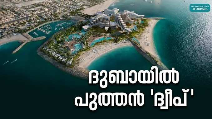 The Island in Dubai: ദുബൈയിൽ പുത്തൻ ദ്വീപ് വരുന്നു, നിർമ്മാണം ചൈനീസ് കമ്പനിക്ക്