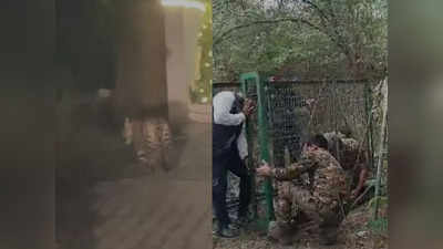 दिल्ली के सैनिक फार्म में दिखा तेंदुआ, वन विभाग और पुलिस की 40 टीमें कर रहीं रेस्क्यू