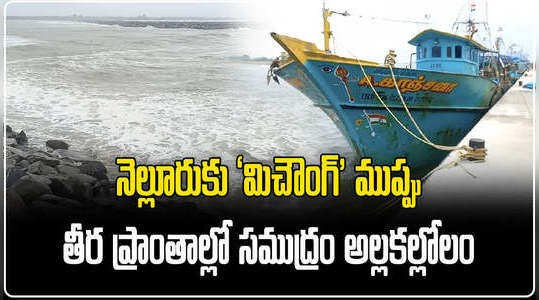cyclone michaung effect in andhra pradesh extremely heavy rains in nellore
