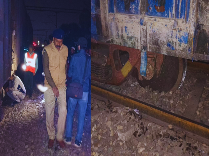 रामपुर यार्ड के पास ट्रेन एक्सिडेंट के कारण रोकनी पड़ी 7 ट्रेनें