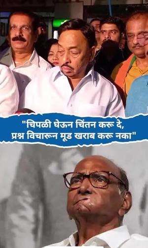 union minister narayan rane targets ncp chief sharad pawar after assembly election results