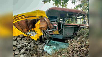 Buldhana Accident: एसटी बस-मालवाहू वाहनाची जोरदार धडक, भीषण अपघात चालक गंभीर, विद्यार्थीही जखमी