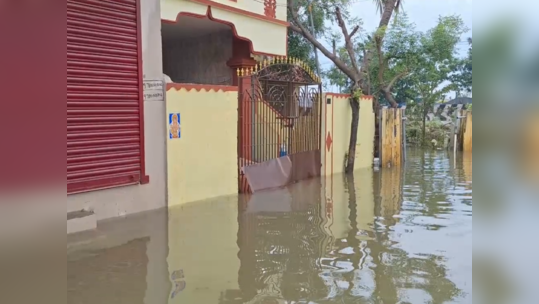 மிக்ஜாம் புயலின் தாக்கம்...காஞ்சியில் குடியிருப்பு பகுதியை சூழ்ந்த மழை நீரால் பொதுமக்கள் அவதி!