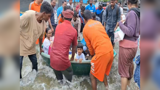 காஞ்சிபுரத்தில் ஏற்பட்ட வெள்ள பாதிப்பு...பேரிடர் மீட்பு குழுவினர் அதிரடி!!