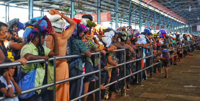 Sabarimala Tirupati Model Queue