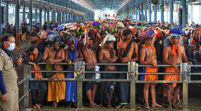 Sabarimala Tirupati Model Queue