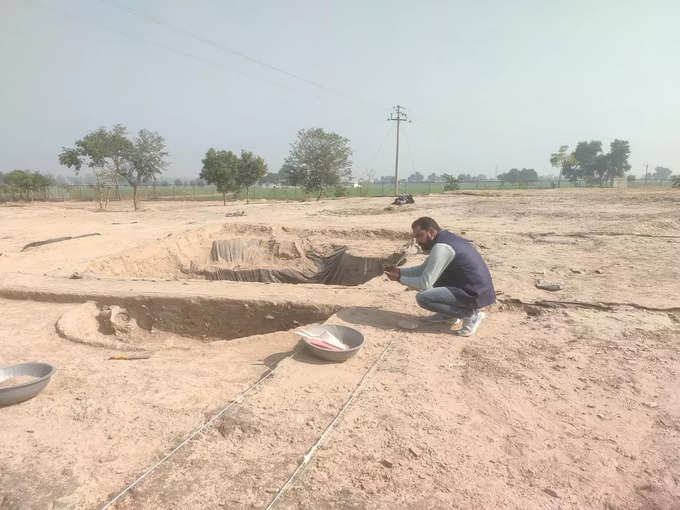 एक बार फिर से शुरू हुआ खुदाई का कार्य