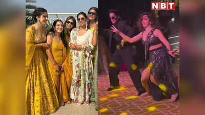 दीदी की शादी में सान्या मल्होत्रा ने किया होश उड़ाने वाला डांस, शाहरुख के गाने पर झूमीं और दिखाया देसी अंदाज
