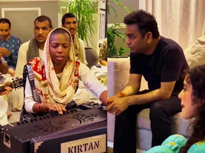 एआर रहमान के घर में गूंजा हरे रामा हरे कृष्णा, सामने आया दुबई वाले आश‍ियाने से कीर्तन का इनसाइड वीडियो